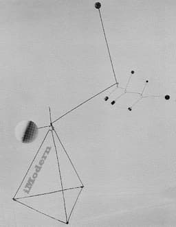 Calder Feathers sculpture