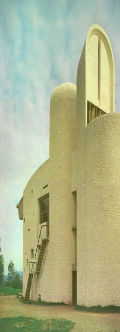 Mid Century Modern Architecture Le Corbusier Ronchamp Notre Dame du Haut