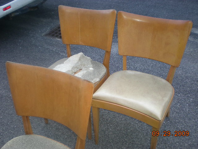 heywood wakefield dining chairs