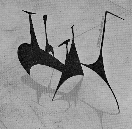 Calder Spiny sculpture