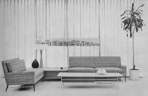 Paul McCobb Mid Century Modern Couch
