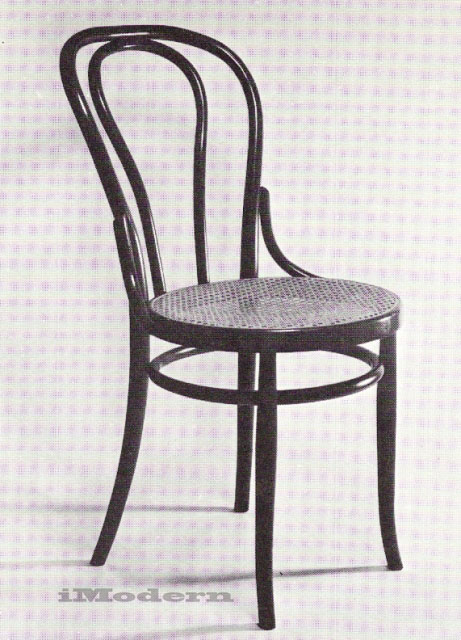 Bentwood design armchair