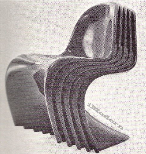 panton stacking modern chairs