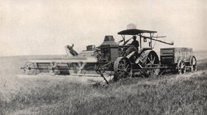 antique farm equipment tractor
