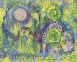 Baziotes Blue Mirror