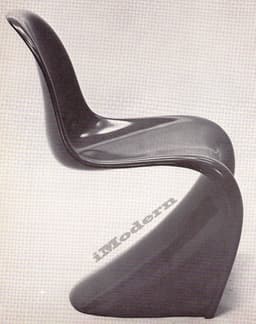 Panton Stacking Plastic Modern Chair